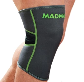 Madmax Bandáž Neoprén koleno sivozelená MFA294