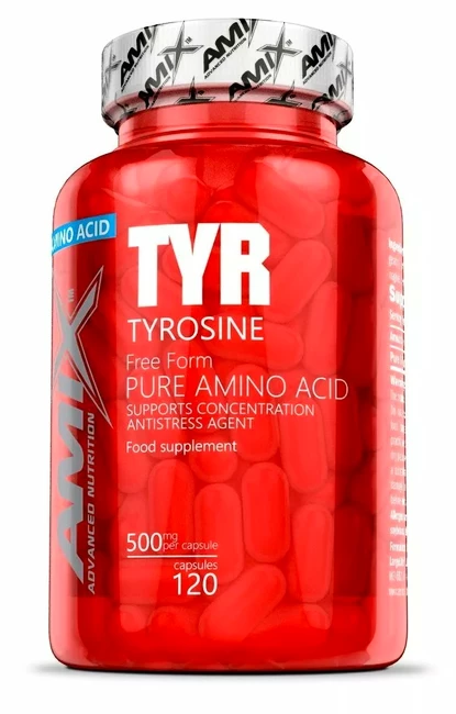 Amix Nutrition  Tyrosine 500&nbsp;mg 120&nbsp;kapslí