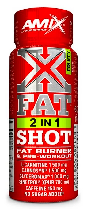 Amix Nutrition  XFat 2 in 1 Shot 60 ml ovocie