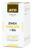 ATP Vitality Zinek Chelate + B6 60 tablet
