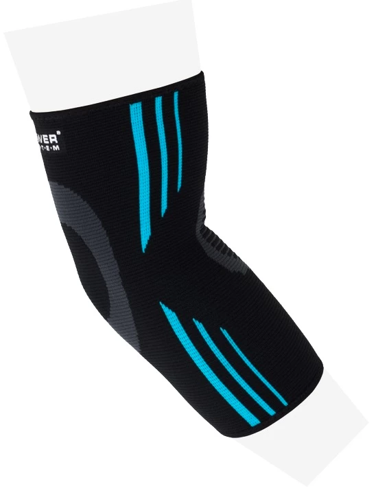 Bandáž na lakeť Power System  Elbow Support Evo Black/Blue