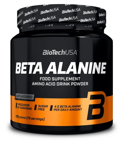 BioTech USA Beta Alanine Powder 300 g bez príchuti