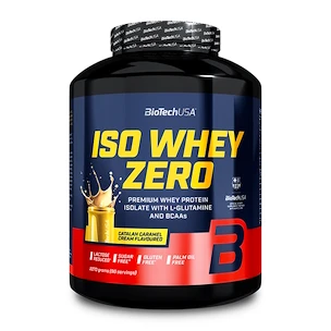 BioTech USA Iso Whey Zero 2270 g Catalan Caramel Cream