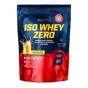 BioTech USA Iso Whey Zero 500 g biela čokoláda