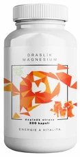 BrainMax Draslík Magnesium , Draslík citrát + Horčík malát 200 kapsúl