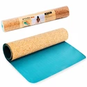 Cvičebná pomôcka Spokey  Savasana jóga podložka na cvičení korková vč. popruhu