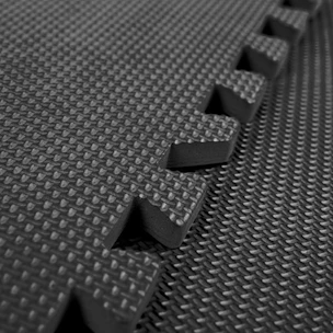 Cvičebná pomôcka Spokey  Scrab puzzle podložka pod fitness vybavení 4 kusy šedá
