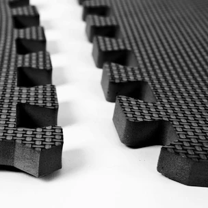 Cvičebná pomôcka Spokey  Scrab puzzle podložka pod fitness vybavení 4 kusy šedá