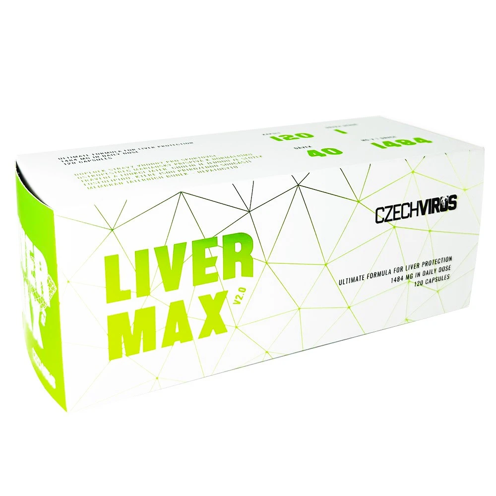 Czech Virus  Liver MAX V2.0 120&nbsp;kapslí
