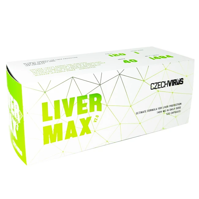 Czech Virus  Liver MAX V2.0 120&nbsp;kapslí