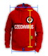 Czech Virus mikina Unisex červená 