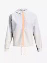 Dámska bunda Under Armour  Woven FZ Jacket-WHT