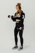 Dámska mikina Nebbia Barbell Therapy Muscle Mommy 619 black