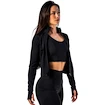 Dámska mikina Nebbia Deni x NEBBIA Fitness Zip Tracktop 314 black