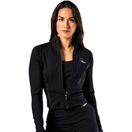 Dámska mikina Nebbia Deni x NEBBIA Fitness Zip Tracktop 314 black