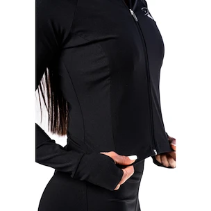 Dámska mikina Nebbia Deni x NEBBIA Fitness Zip Tracktop 314 black