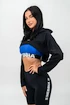 Dámska mikina Nebbia GYM TIME Designer Cropped Hoodie 259 black