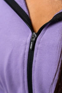 Dámska mikina Nebbia ICONIC Cropped Zip-Up Hoodie 254 purple
