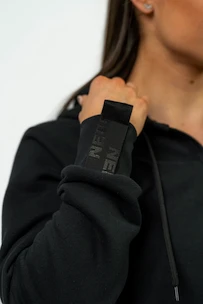 Dámska mikina Nebbia Intense DÁMSKÁ SPORTOVNÍ MIKINA S KAPUCÍ INTENSE SIGNATURE 845 Black XS