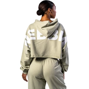 Dámska mikina Nebbia STRONG BEAUTY Oversized Hoodie OWN YOUR POWER 433 light green