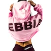 Dámska mikina Nebbia STRONG BEAUTY Oversized Hoodie OWN YOUR POWER 433 pink