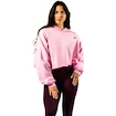 Dámska mikina Nebbia STRONG BEAUTY Oversized Hoodie OWN YOUR POWER 433 pink