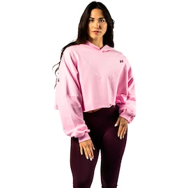 Dámska mikina Nebbia STRONG BEAUTY Oversized Hoodie OWN YOUR POWER 433 pink