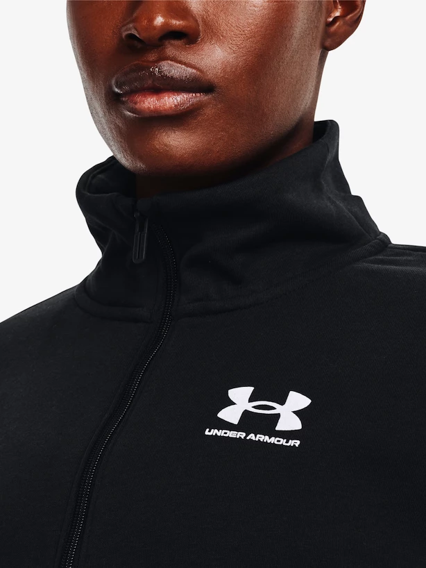 Dámska mikina Under Armour  Rival Fleece HZ-BLK
