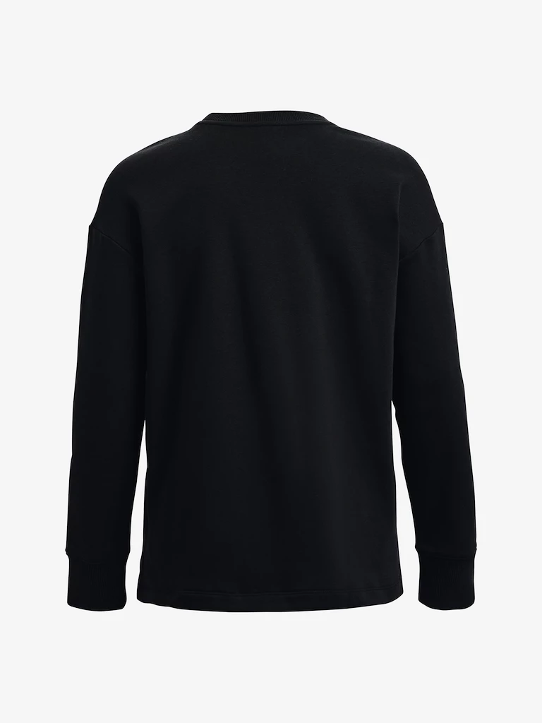 Dámska mikina Under Armour  Rival Fleece Oversize Crew-BLK