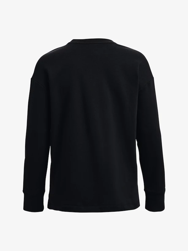 Dámska mikina Under Armour  Rival Fleece Oversize Crew-BLK