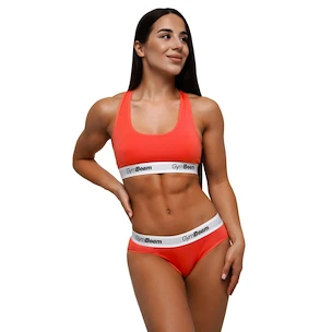 Dámska podprsenka GymBeam  Bralette Strawberry Red