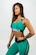 Dámska podprsenka Nebbia  Medium-Support Criss Cross Sports Bra green