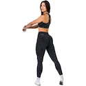 Dámska podprsenka Nebbia NEBBIA x OLYMPIA Washed Medium-Support Sports Bra GOLDEN AGE 778 black