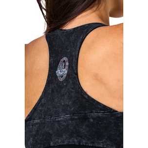 Dámska podprsenka Nebbia NEBBIA x OLYMPIA Washed Medium-Support Sports Bra GOLDEN AGE 778 black