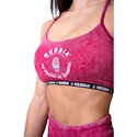 Dámska podprsenka Nebbia NEBBIA x OLYMPIA Washed Open Back Sports Bra LEGACY 779 red