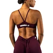 Dámska podprsenka Nebbia STRONG BEAUTY Medium-Support Sports Bra TWIST-KNOT 423 dark red