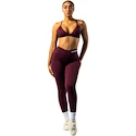 Dámska podprsenka Nebbia STRONG BEAUTY Medium-Support Sports Bra TWIST-KNOT 423 dark red
