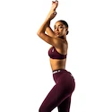 Dámska podprsenka Nebbia STRONG BEAUTY Medium-Support Sports Bra TWIST-KNOT 423 dark red