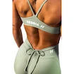 Dámska podprsenka Nebbia STRONG BEAUTY Medium-Support Sports Bra TWIST-KNOT 423 light green