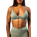 Dámska podprsenka Nebbia STRONG BEAUTY Medium-Support Sports Bra TWIST-KNOT 423 light green