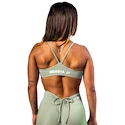 Dámska podprsenka Nebbia STRONG BEAUTY Medium-Support Sports Bra TWIST-KNOT 423 light green