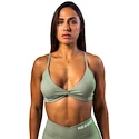 Dámska podprsenka Nebbia STRONG BEAUTY Medium-Support Sports Bra TWIST-KNOT 423 light green