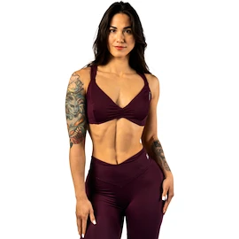 Dámska podprsenka Nebbia STRONG BEAUTY Sports Bra 424 dark red