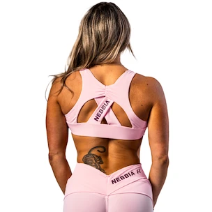 Dámska podprsenka Nebbia STRONG BEAUTY Sports Bra 424 pink