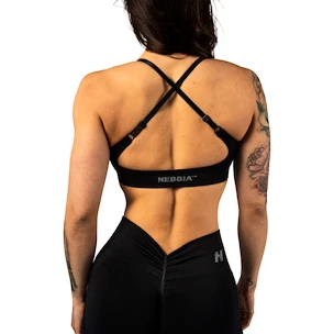 Dámska podprsenka Nebbia TOTALLY SEAMLESS Medium-Support Sports Bra 305 black