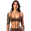 Dámska podprsenka Nebbia TOTALLY SEAMLESS Medium-Support Sports Bra 305 brown