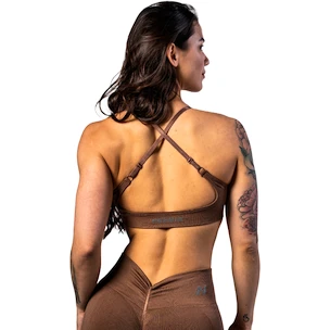 Dámska podprsenka Nebbia TOTALLY SEAMLESS Medium-Support Sports Bra 305 brown