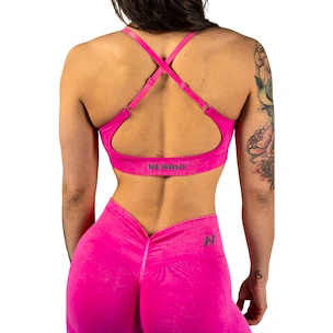 Dámska podprsenka Nebbia TOTALLY SEAMLESS Medium-Support Sports Bra 305 pink