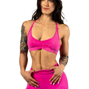 Dámska podprsenka Nebbia TOTALLY SEAMLESS Medium-Support Sports Bra 305 pink