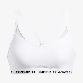 Dámska podprsenka Under Armour Crossback Low Bra White